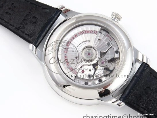 0106 Trendsetting De Ville Power Reserve SS MKF 1:1 Best Edition Blue Textured Dial on Black Leather Strap A 7742